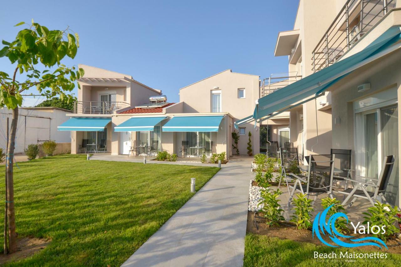 Yalos Beach Maisonettes Skala Sotiros Exterior photo