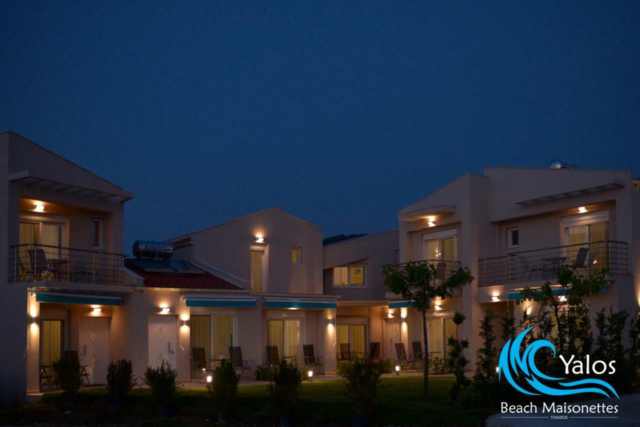 Yalos Beach Maisonettes Skala Sotiros Exterior photo