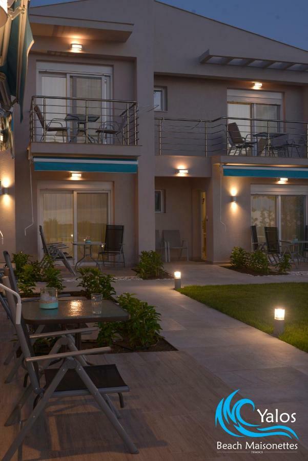 Yalos Beach Maisonettes Skala Sotiros Exterior photo